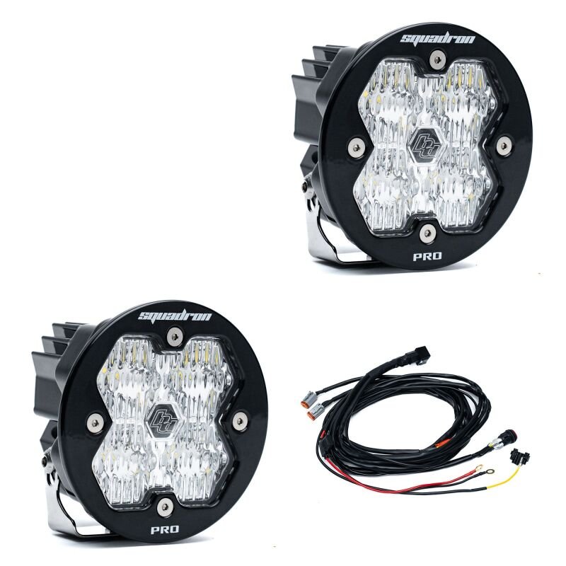 Baja Designs Squadron - R 2.0 Pro LED Wide Cornering (Pair) - Light Bars & Cubes - Baja Designs