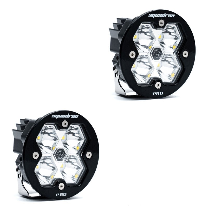Baja Designs Squadron - R 2.0 Pro (Pair) LED Spot / No Harness - Light Bars & Cubes - Baja Designs