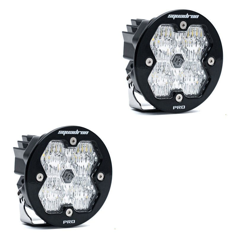 Baja Designs Squadron - R 2.0 Pro (Pair) LED Wide Cornering / No Harness - Light Bars & Cubes - Baja Designs