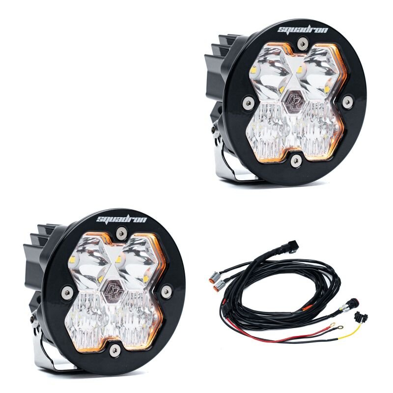 Baja Designs Squadron - R 2.0 Sport LED Driving/Combo (Pair) - Light Bars & Cubes - Baja Designs