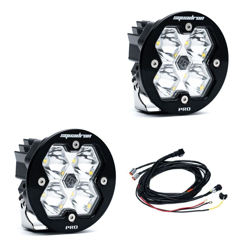 Baja Designs Squadron - R 2.0 Sport LED Spot (Pair) - Light Bars & Cubes - Baja Designs