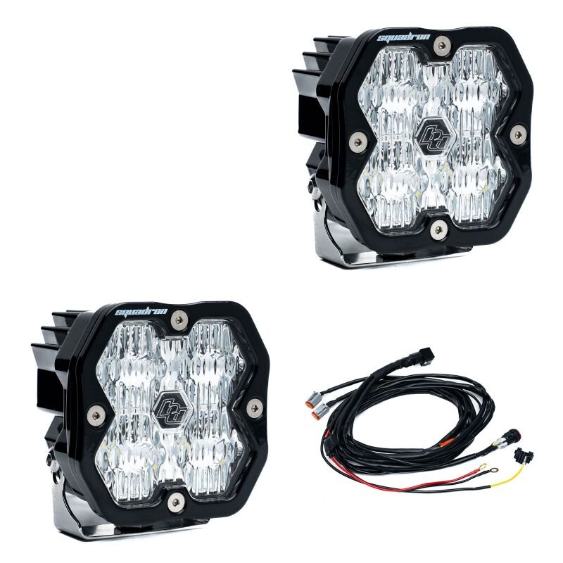 Baja Designs Squadron - R 2.0 Sport LED Wide Cornering (Pair) - Light Bars & Cubes - Baja Designs
