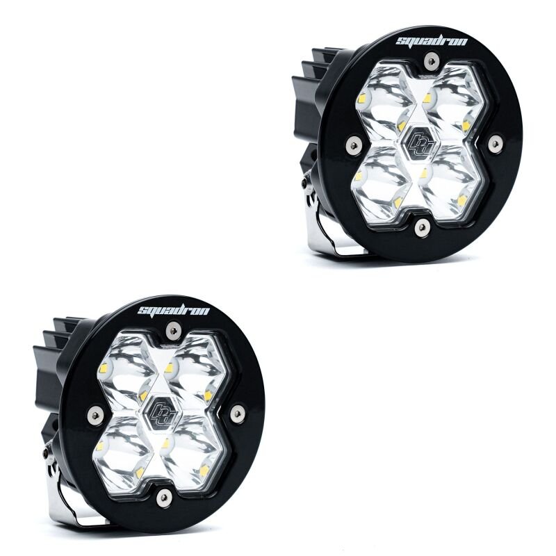 Baja Designs Squadron - R 2.0 Sport (Pair) LED Spot / No Harness - Light Bars & Cubes - Baja Designs