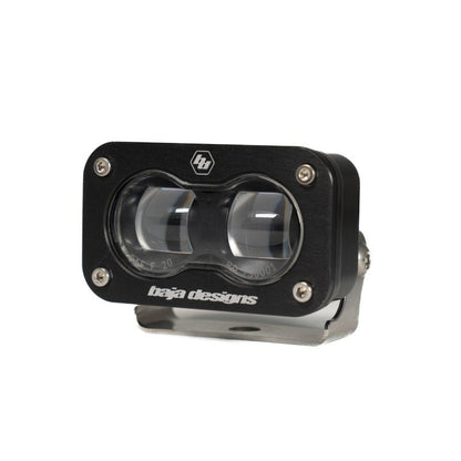 Baja Designs Universal S2 SAE Spot LED (Pair) - Clear - Light Bars & Cubes - Baja Designs