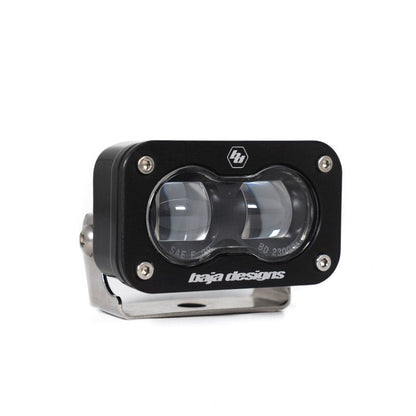 Baja Designs Universal S2 SAE Spot LED (Pair) - Clear - Light Bars & Cubes - Baja Designs