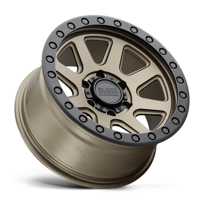 Black Rhino BAKER Matte Bronze W/ Black Ring 20x9 +12 6x139.7mm 112.1mm