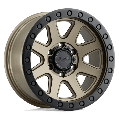Black Rhino BAKER Matte Bronze W/ Black Ring 18x9 +12 6x139.7mm 112.1mm