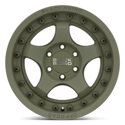 Black Rhino BANTAM Olive Drab Green 18x9 +12 6x139.7mm 112.1mm