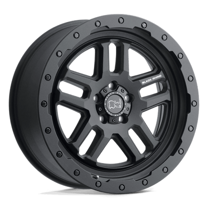 Black Rhino BARSTOW Textured Matte Black 20x9.5 0 6x139.7mm 112.1mm