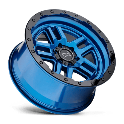 Black Rhino BARSTOW Dearborn Blue W/ Black Ring 20x9.5 +12 6x135mm 87.1mm