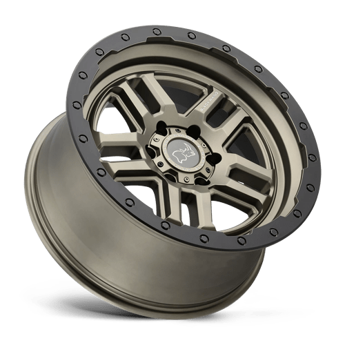Black Rhino BARSTOW Matte Bronze W/ M-black Ring 20x9.5 +12 6x139.7mm 112.1mm