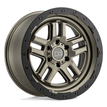 Black Rhino BARSTOW Matte Bronze W/ M-black Ring 20x9.5 +12 6x139.7mm 112.1mm