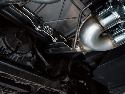 AWE Tuning C6 Chevrolet Corvette Z06/ZR1 Track Edition Axle-back Exhaust w/ Chrome Silver Tips