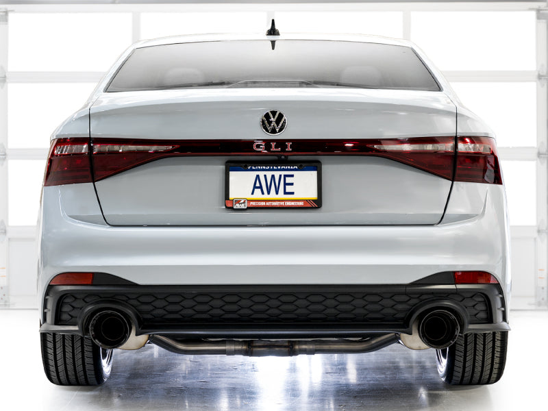AWE Tuning 22-25 Volkswagen Jetta GLI Track Edition Exhaust - Diamond Black Tips