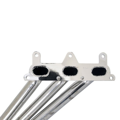BBK 10 - 11 Camaro V6 Long Tube Exhaust Headers With Converters - 1 - 5/8 Chrome Headers & Manifolds