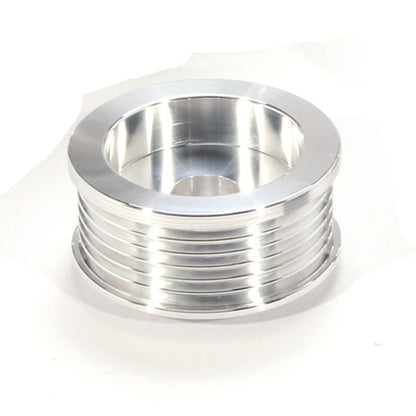 BBK 86 - 93 Mustang 5.0 Underdrive Pulley Kit - Lightweight CNC Billet Aluminum (3pc) Pulleys - Crank, Underdrive