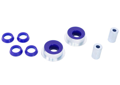 SuperPro 2015 Audi A3 Quattro Premium Front Lower Inner Rearward Control Arm w/ Caster Bushing Kit