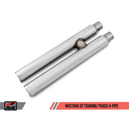 AWE Tuning S550 Mustang GT Cat-back Exhaust - Track Edition (Diamond Black Tips)