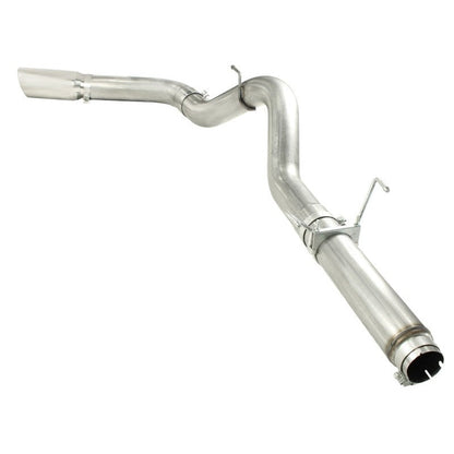 aFe MACHForce XP 5in DPF-Back 409SS Exhaust Dodge Diesel Trucks 07.5-12 L6-6.7L (td) Polished Tip