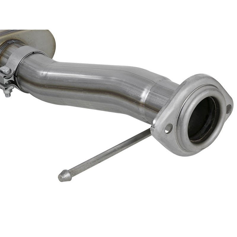 aFe Rebel Series 3in. to 2.5in. 409 SS C/B Exhaust 11-14 Ford F-150 V6-3.5L (tt) - Polished Tip
