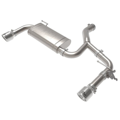 aFe MACH Force-Xp 3 to 2-1/2 IN SS Axle-Back Exhaust w/Polished Tip - 15-22 BMW X1