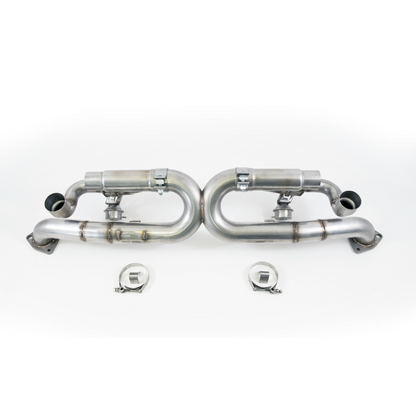 AWE Tuning Porsche 991 SwitchPath Exhaust for Non-PSE Cars Diamond Black Tips
