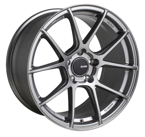 Enkei TS-V 18x8 5x112 45mm Offset 72.6mm Bore Storm Grey Wheel