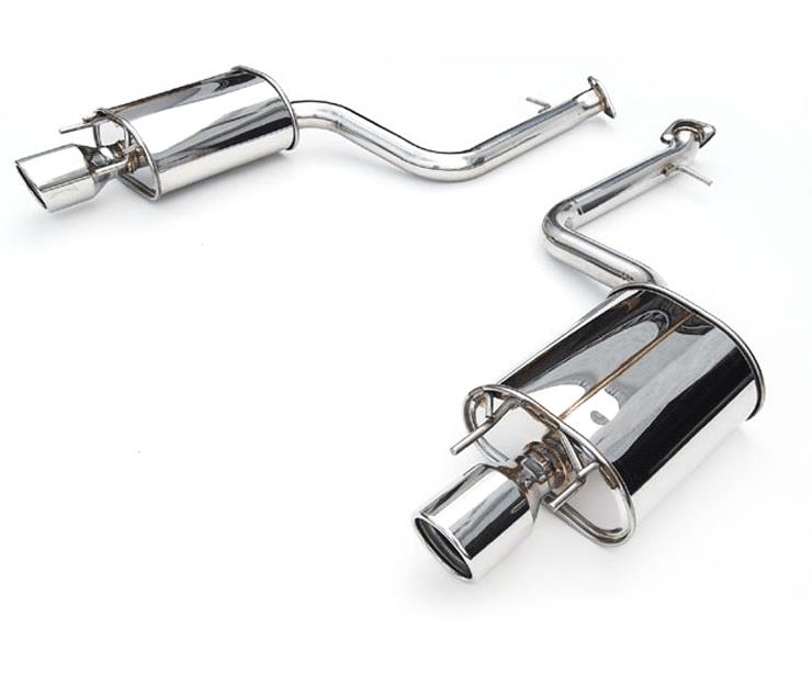 Invidia Q300 Rolled SS Tip Cat-Back Exhaust - 13+ Volkswagen Golf GTI