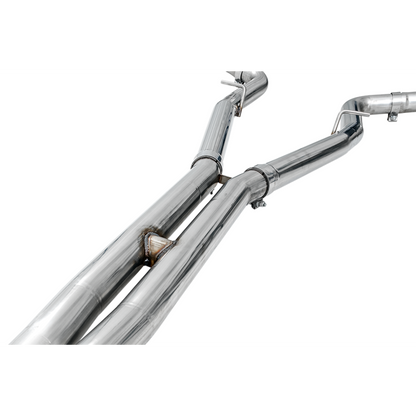 AWE Tuning 2015+ Dodge Charger 6.4L/6.2L SC Non-Resonated Touring Edition Exhaust - Silver Tips