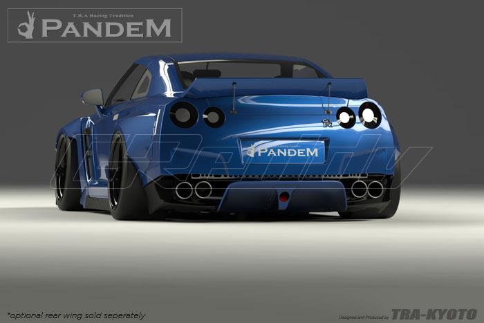 GReddy 09+ Nissan GT-R R35 Pandem Aero Front Fenders Only