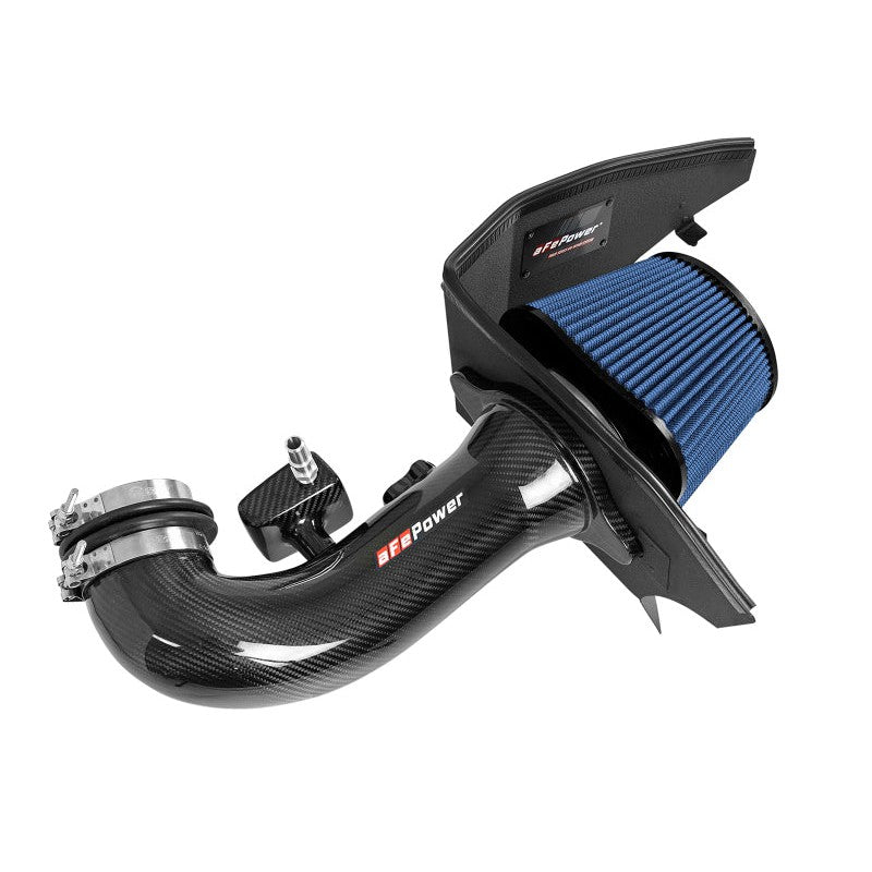aFe Track Series Carbon Fiber Pro 5R AIS - 16-19 Chevrolet Camaro SS V8-6.2L
