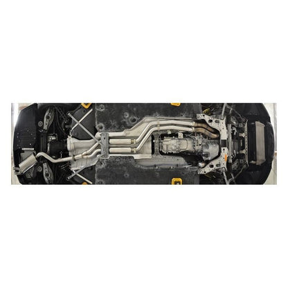 Berk Technology 08+ 135i Downpipe Back Street Performance Exhaust w/ Ceramic Header Back