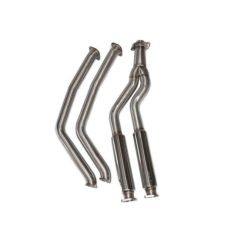 Berk Technology 08+ BMW 135i Resonated Midpipes Mid Pipes