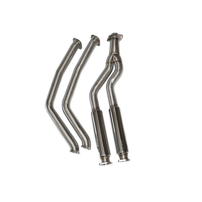 Berk Technology 08+ BMW 135i Resonated Midpipes Mid Pipes