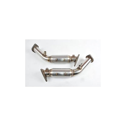 Berk Technology 370Z / G37 Resonated Test Pipes w/CEL fix Test Pipes