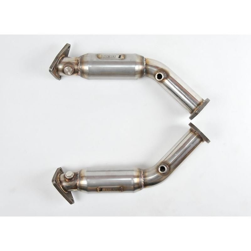 Berk Technology 370Z / G37 Resonated Test Pipes w/CEL fix Test Pipes