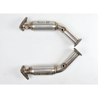 Berk Technology 370Z / G37 Resonated Test Pipes w/CEL fix Test Pipes