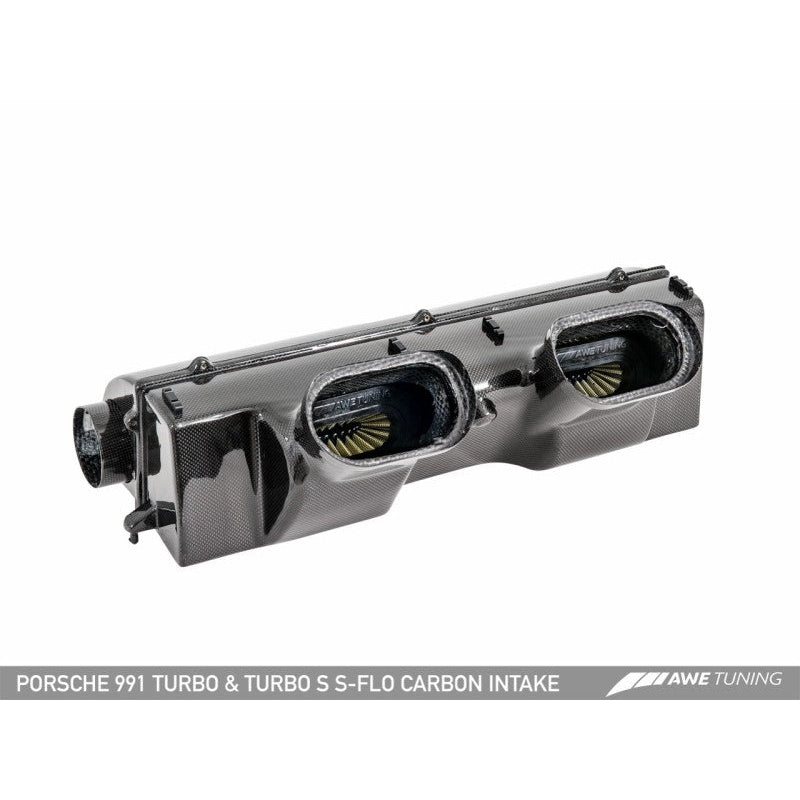 AWE Tuning Porsche 991 (991.2) Turbo and Turbo S S-FLO Carbon Intake