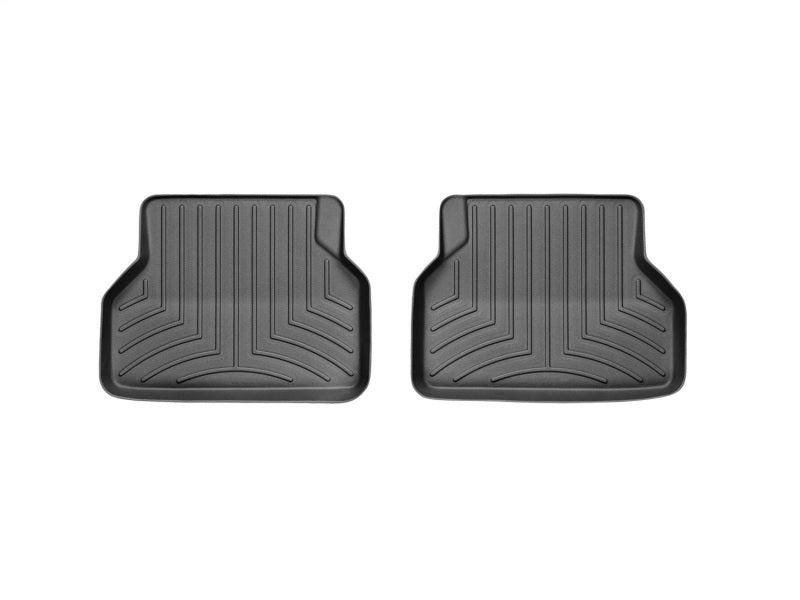 WeatherTech 04-10 BMW 5-Series (E60) Rear FloorLiner - Black