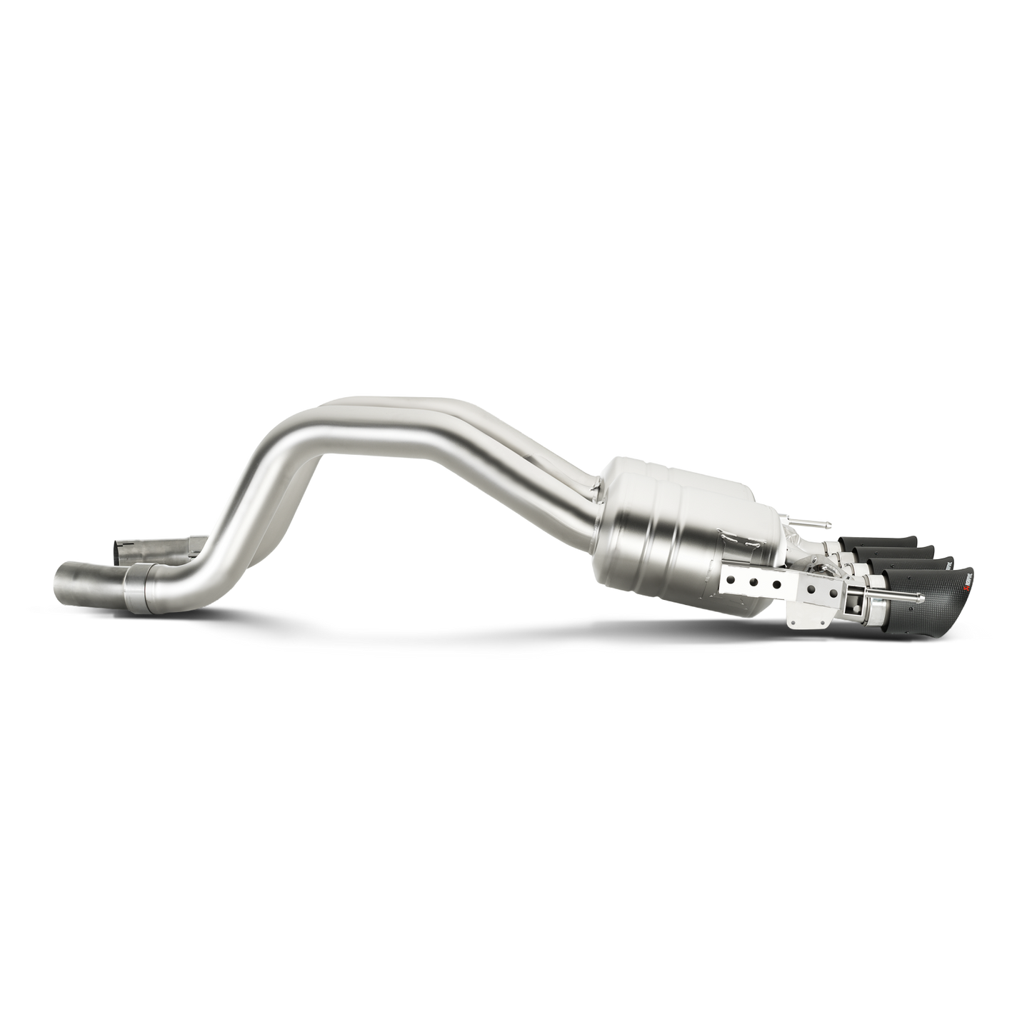 Akrapovič Slip-On Line Exhaust (Titanium) w/Carbon Tips - 2014-2019 Chevrolet Corvette Z06 (C7)
