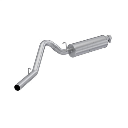 MBRP 97-99 Jeep Wrangler TJ Inline-4 2.5L/Inline-6 2.5in Aluminized Steel Cat Back Single Side Exit