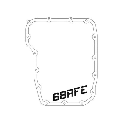 aFe Transmission Pan Raw w/ Machined Fins 13-19 Dodge Diesel Trucks L6-6.7L (td)