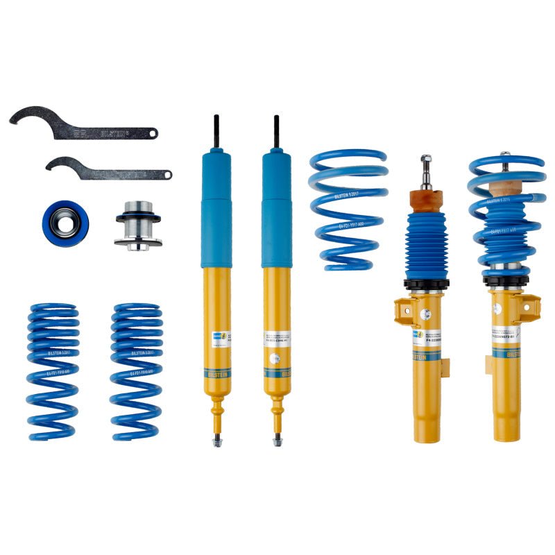 Bilstein B14 2012 BMW 328i Base Front and Rear Suspension Kit-Coilovers-Bilstein