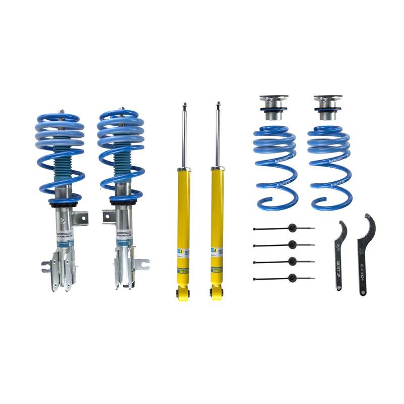 Bilstein B14 (PSS) 14-15 Mazda 3 Sport/Touring Front & Rear Performance Suspension System-Coilovers-Bilstein