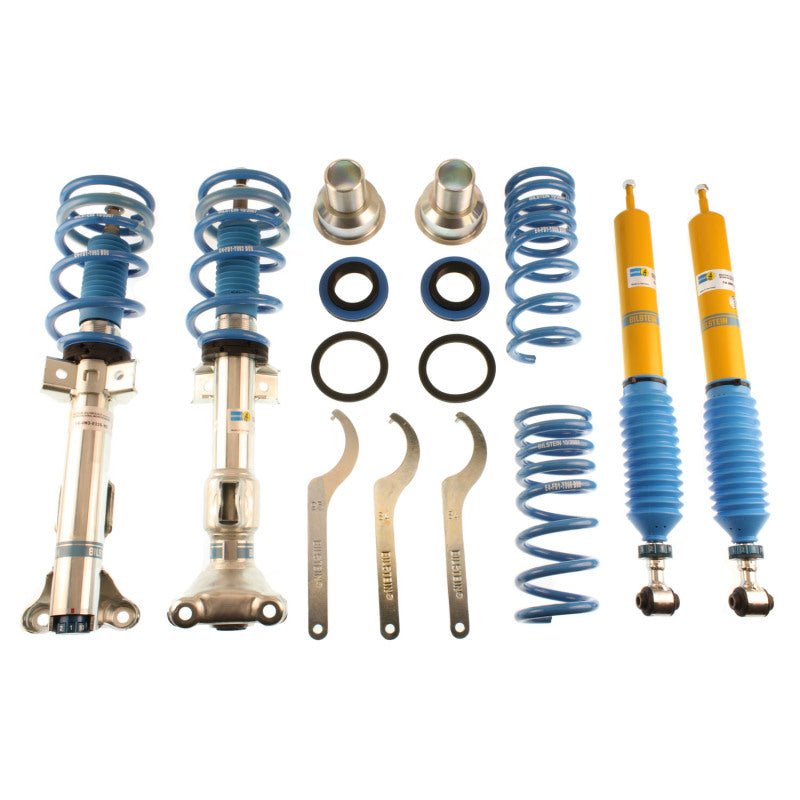 Bilstein B16 2008 Mercedes-Benz C300 Luxury Front and Rear Performance Suspension System-Coilovers-Bilstein