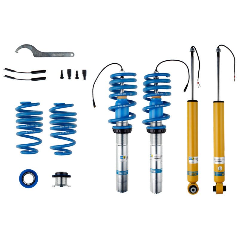 Bilstein B16 (DampTronic) 18-21 Audi S5 Front and Rear Suspension System-Coilovers-Bilstein