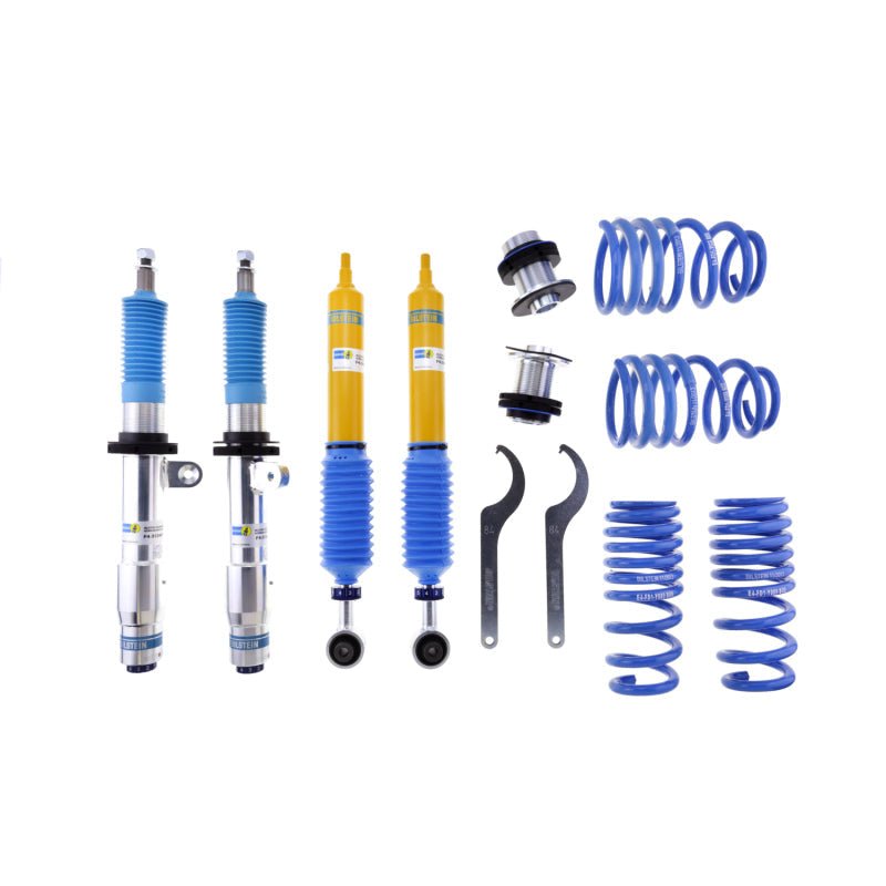 Bilstein B16 (PSS10) 2015 BMW M3 / M4 Front & Rear Performance Suspension System-Coilovers-Bilstein