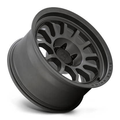 Black Rhino RAPID Matte Brushed Gunmetal 17x8.5 0 6x139.7mm 112.1mm