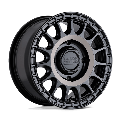 Black Rhino SANDSTORM UTV Semi Gloss Black W/ Mach Tint 15x7 +36 4x137mm 106.1mm