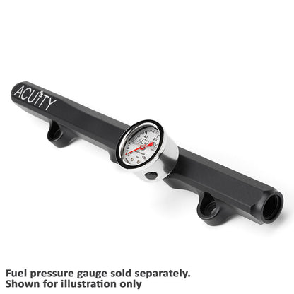K-Series Fuel Rail in Satin Black Finish